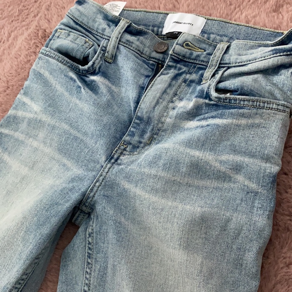 Current Elliott Slim Cropped Jeans - Picture 3 of 7